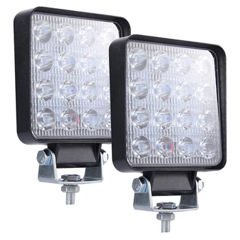

Led Light Bar ,2Pcs 4 Inch 160W Square Work Light Offroad Light Led Fog Light Truck Light Driving Light Boat Lighting For Jeeps