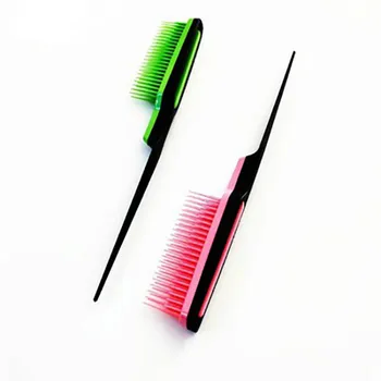 

1pc Professional Hair Comb Pointed Tail Comb Teasing Curly Hair Brush Salon Hairdressing Styling Combs Tools