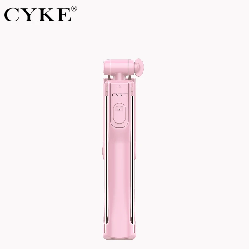 Розовый CYKE A19 1,6 м Bluetooth управление длинная селфи палка bluetooth монопод Штатив для iPhone xiaomi - Цвет: Розовый