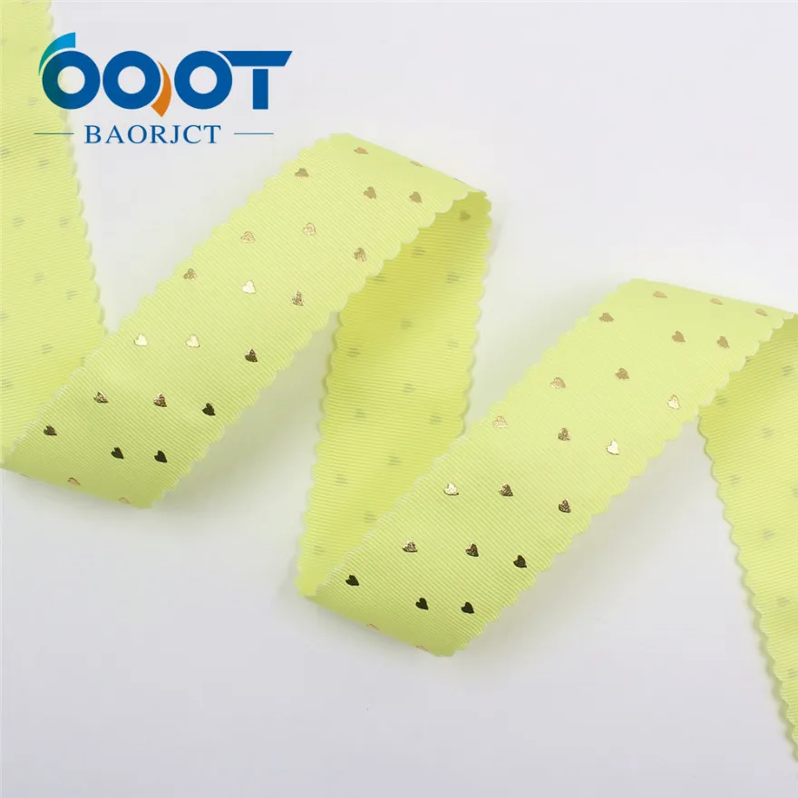 OOOT BAORJCT I-19729-1759, 38 мм, 10 ярдов сплошной цвет горячего тиснения лук-узел корсажные ленты, лук крышка DIY аксессуары украшения - Цвет: I-19729-1762