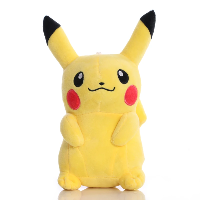 10 шт./лот TAKARA TOMY Pokemon Pikachu плюшевые игрушки 23 см kawaii Мягкие кукла подарок на день