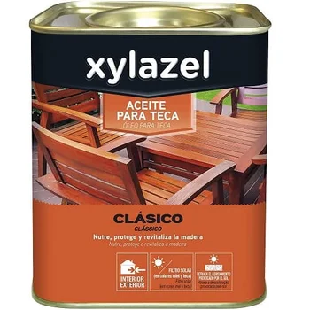 Aceite para teca miel Xylazel 750 ml Teca