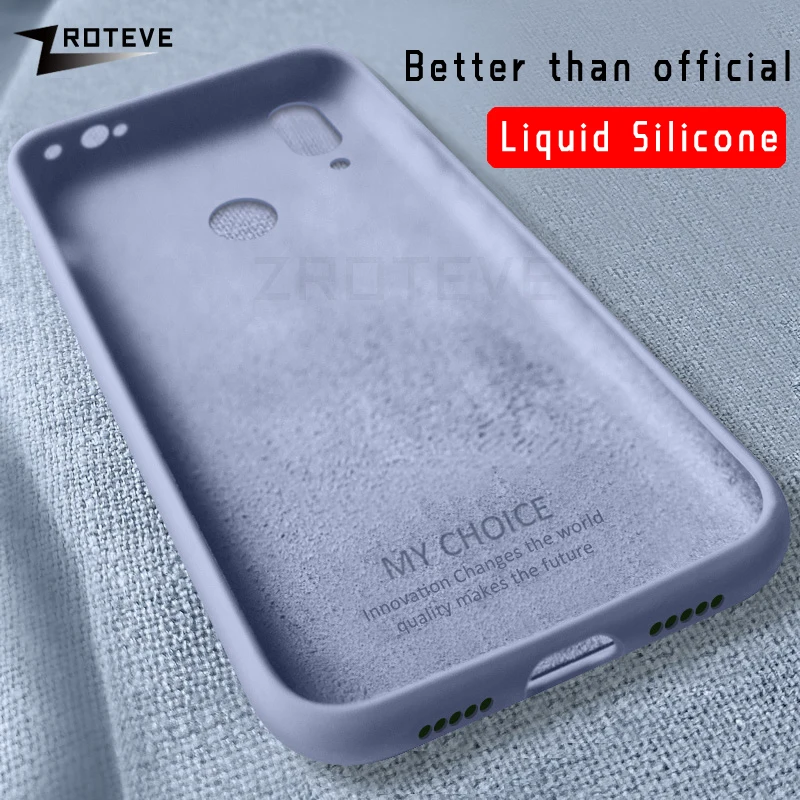 

Redmi Note 7 Case ZROTEVE Liquid Silicone Cover For Xiaomi Redmi Note 7 8 Pro Case Xiomi Note7 Global For Xiaomi Note 8 Pro Case