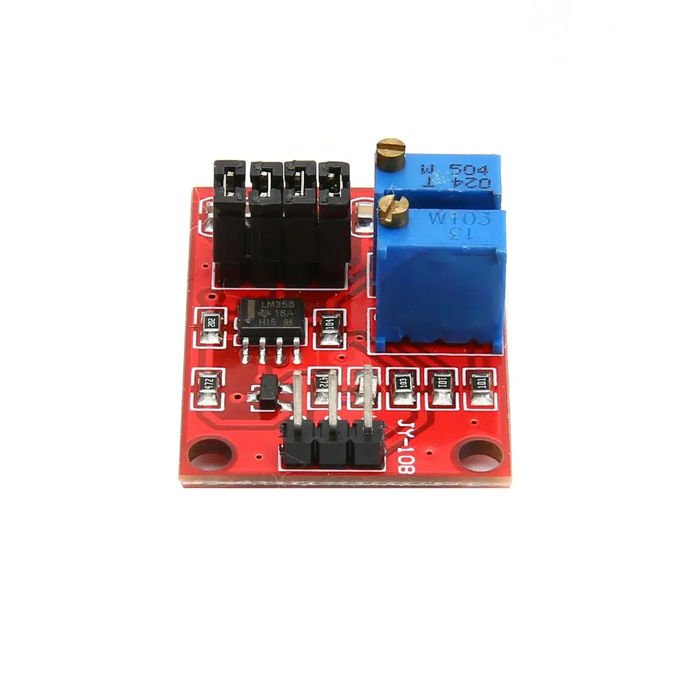 

NE555 Pulse Module LM358 Duty Cycle Frequency Adjustable Module Square Wave Signal Generator Stepping Motor Driver Module