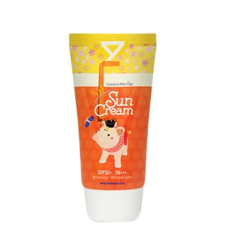 

ELIZAVECCA Milky Piggy Sun Cream SPF50 /PA 50ml Hyaluronic Acid Sunscreen Whitening Sunblock Moisturizing Cream Facial Body