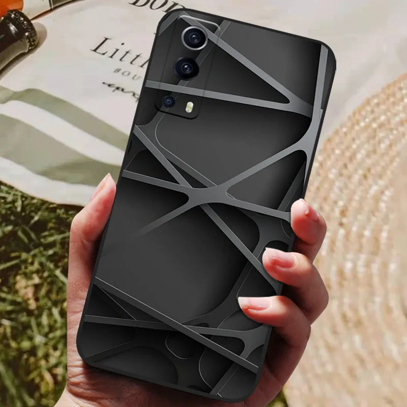 Sleek Silicone Back Cover with Soft Bumper - Premium Protective Phone Shell