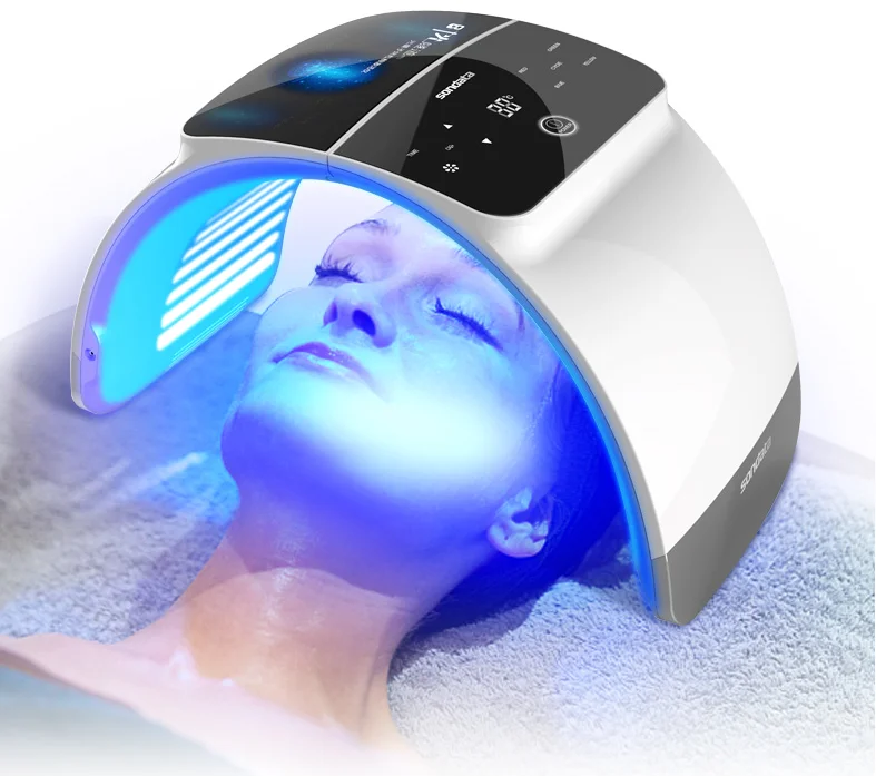 Foldable 7 Color Pdt Facial Mask Face Lamp Machine Photon Therapy Led Light  Skin Rejuvenation Anti Wrinkle Skin Care Beauty Mask - Multi-functional  Beauty Devices - AliExpress