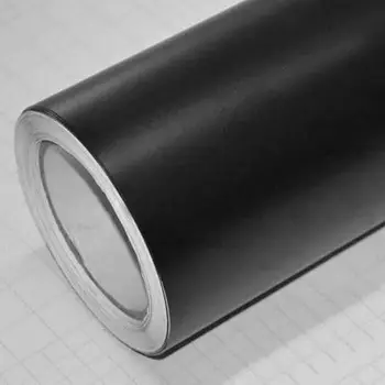 

Black Car Film Vinyl Decal Wrap Protector Bubble 1pcs 1x 1* Flat Matte