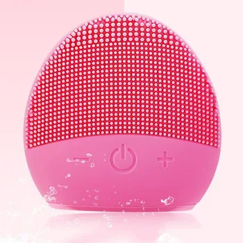 

Recommend Face Electric Facial Silicone Cleaning Brush for Facial Massage Sonic Vibration Vibrating Machine Pore Cleaner