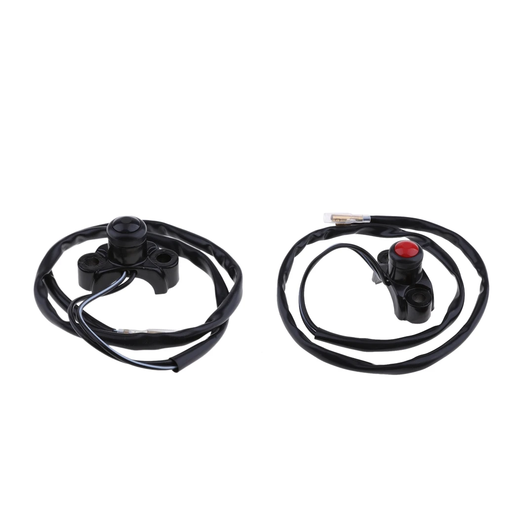 2pcs CNC Engine Kill Switch Button For Honda CR CRF SL XR TRX 125 150 250