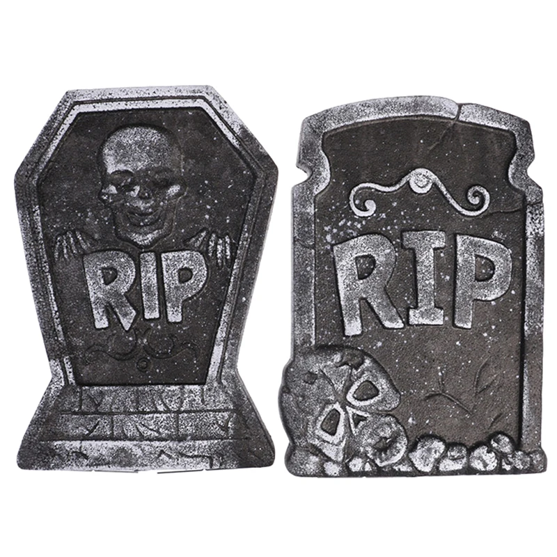 Halloween Decoration Foam Tombstone Haunted House Set Environmental Protection Shantou Tombstone Horror Atmosphere Venue Layout