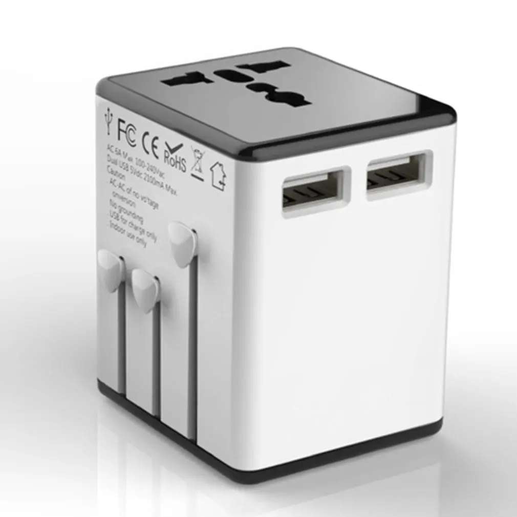 white HD-931L-M многофункциональная конверсионная вилка для путешествия Портативный конверсионная вилка - Цвет: white