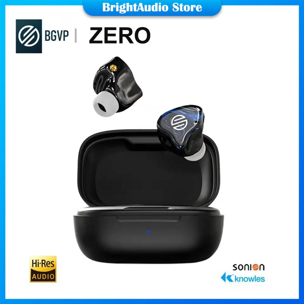 

BGVP Q2S TWS Ture Wireless Earbuds 1DD+1BA Hybrid Driver Bluetooth 5.2 MMCX Dual Output In-ear Earphone Sport Games Headset dunu