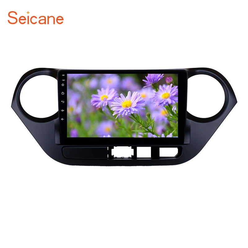 Discount Seicane 9" 2Din Android 6.0/7.1/8.1 Car Audio Radio For HYUNDAI I10 LHD 2013 2014 2015 2016 GPS Navi Multimedia Player Head Unit 0
