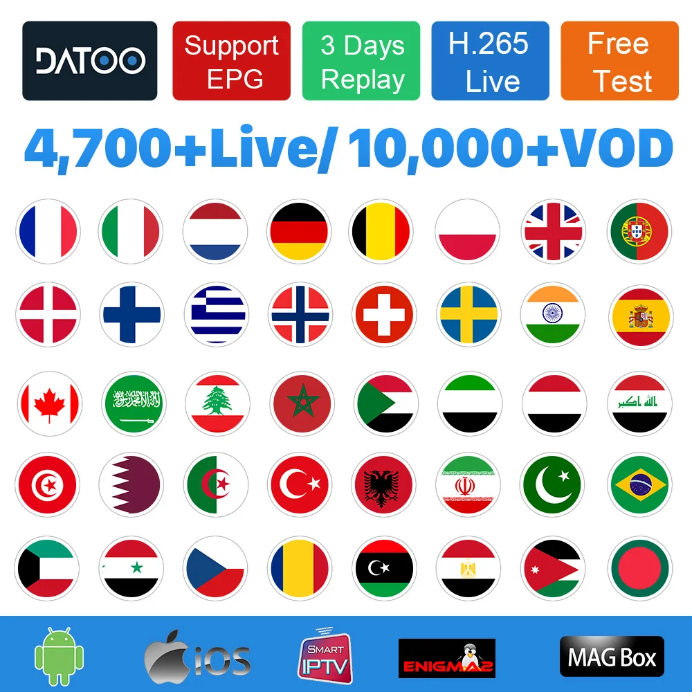 

France IPTV Subscription Italia Spain Portugal IPTV France Code Arabic Belgium Italy Germany IPTV M3U Mag Dutch Algeria IP TV