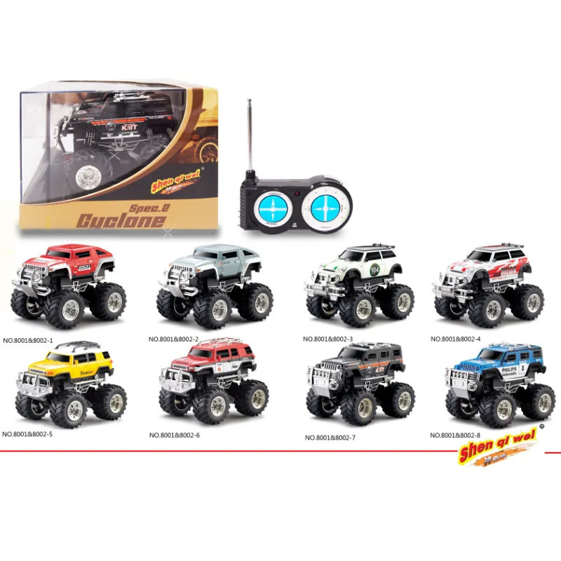 

Innovation 1: 43 Remote Control off-Road Vehicle Hurricane off-Road Race Car Mini Electric Remote Control Model Toy Car 8001