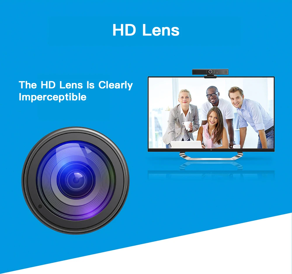 Веб камера Full HD 1080P Pro с автофокусом Широкоформатная веб для видеочатов запись