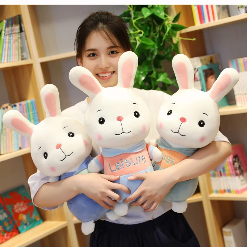 

Cute Creative Casual Rabbit Plush Toys Customizable Doll Children Gift New Style Wedding Doll Large Size