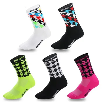 

Sports Socks Bicycle Non-slip Basketball Compression Socks Running Hiking Skateboarding Boat Socks Elastic Breathable EUR 39-45