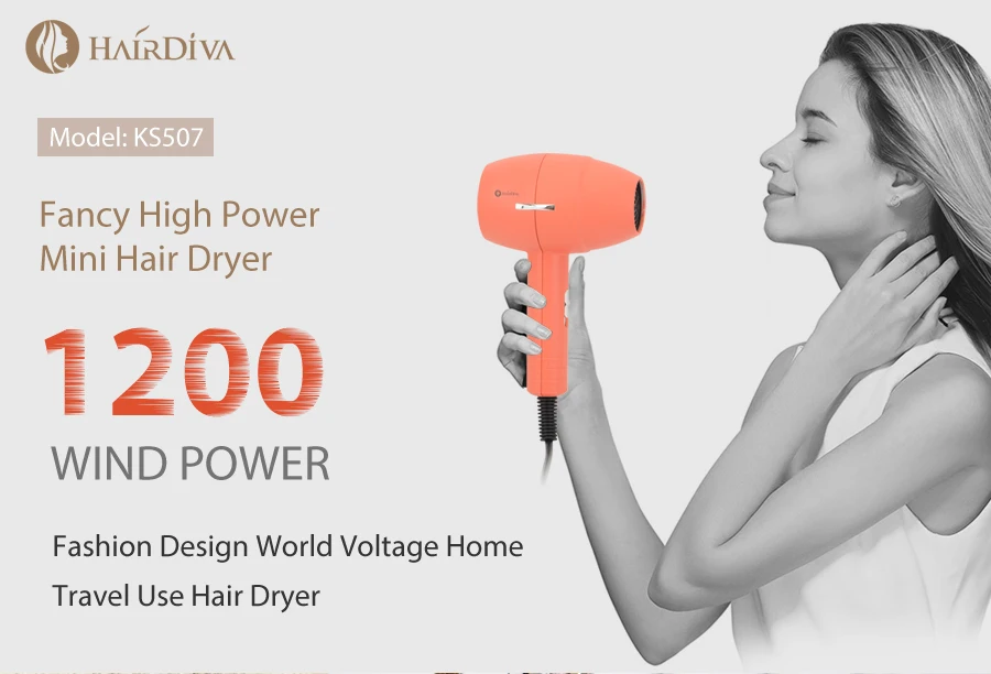 Fashion Design World Voltage Home / Travel Use Hair Dry