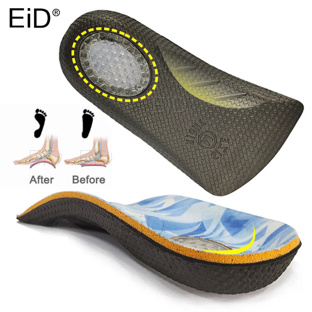 

Eva Gel orthopedic Insoles Back Pad Heel Cup Orthotic insole for Calcaneal Pain Health Feet Care Support spur feet cushion pad