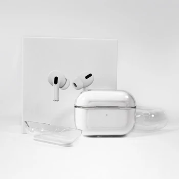 

Transparent Wireless Earphone Charging Cover for Apple Bluetooth Headset Pro Protective Cover for Apple Wireless Earphone 3