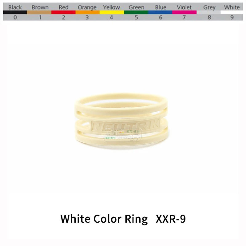 Neutrik XXR Color Coding Rings - 4 Pack For XX Series XLR Microphone Connectors