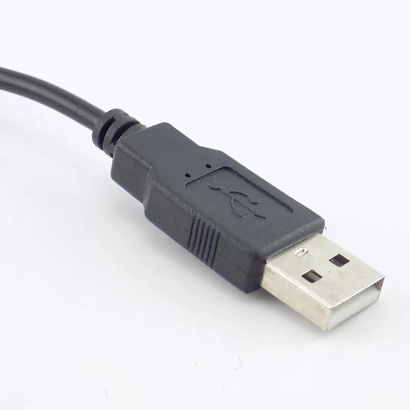 0,3/1/2 M DIY Micro USB A входящий штекер 4 Pin кабель для передачи данных, кабель Разъем Удлинительный шнур питания адаптер для usb-вентилятор устройств L19