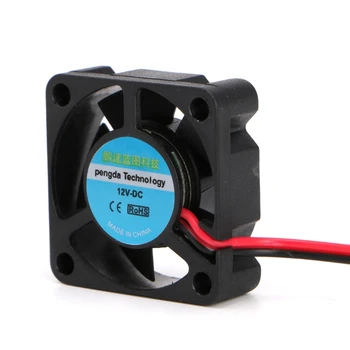 

1 PC DC 12V 30*30*10mm Small 2-Wire Cooling Fan 3010 For 3D Printer Parts Extruder