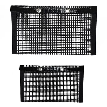 

2Pcs Non-Stick Mesh Barbecue Bag Grilling Bag Outdoor Picnic Tool Reusable Easy to Clean High Temperature Resistance BBQ Bake Ba