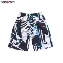 VOGUELEO новые летние мужские Пляжные штаны дышащие быстросохнущие спортивные удобные трусы-боксеры с морской тематикой
