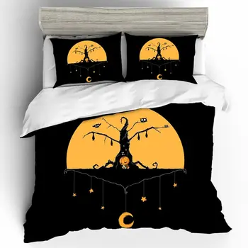

Home Textiles King Size Luxury Kid Bedding Set Bed Linen Set Halloween Qualified 3D Queen Duvets And Linen Sets Bed Linen Cotton