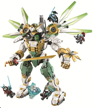 

New Ninja Lloyd's Titan Mech Compatible with 70676 Building Model Building Blocks Kits lepinblocks Toys Best Gifts