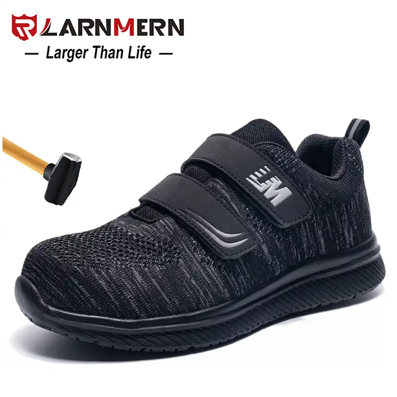 velcro steel toe cap shoes