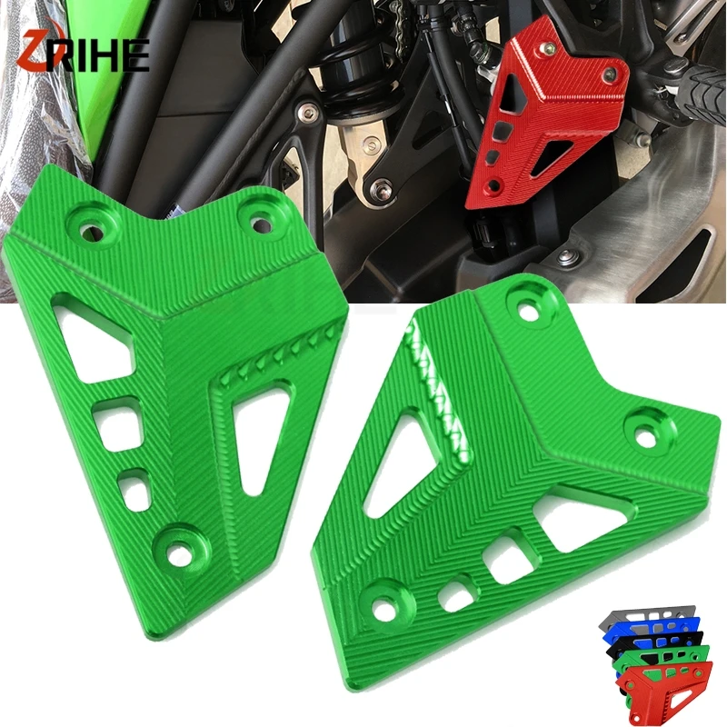 

FOR Kawasaki Z900 Z 900 2017 Motorbike Foot Peg Protector Heel Protective Cover Guard Protective Motorcycle Accessories Aluminum