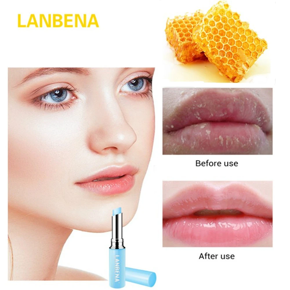 

LANBENA Hyaluronic Acid chapstick Abundance lipbalm smacker Increases Elasticity Reduces Fine Line gloss lip balm Moisturizing