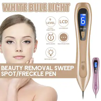 

LCD Laser Plasma Pen Tattoo Mole Removal Skin Tag Removing Freckle Nevus Dark Age Sweep Spot Remover Electric Beauty Machine Set