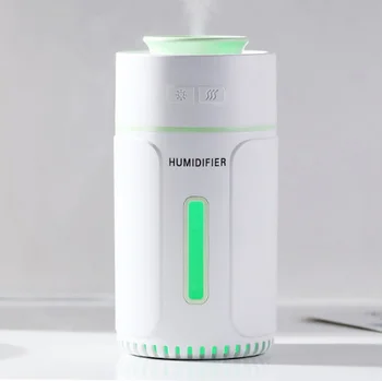 

300 ml USB mini air humidifier ultrasonic diffuser for essential oils, home car atomizer color night light