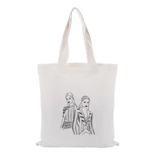 Крутой Холст Сумка вместительная сумка для покупок сумка на заказ Печать текстовый логотип DIY ежедневное использование экологическая многоразовая утилизация