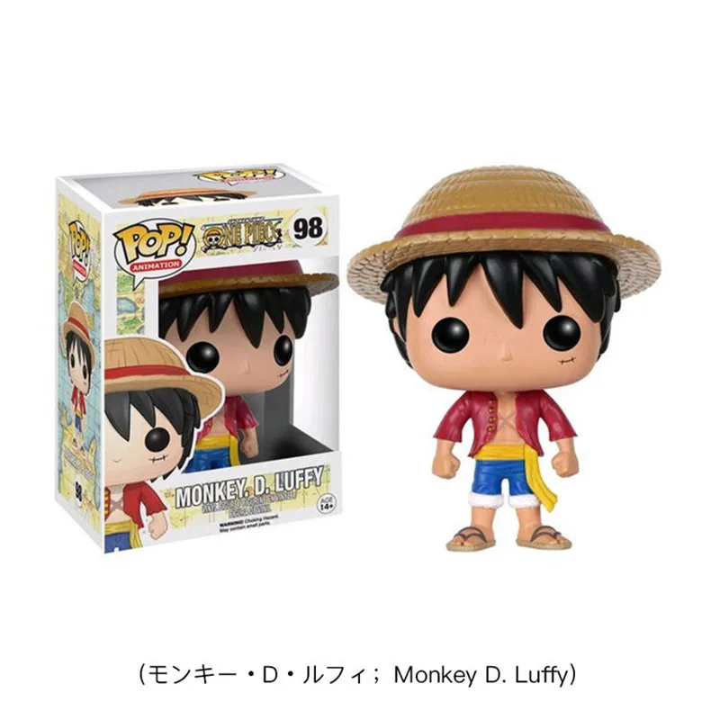 Экшн фигурки FUNKO POP One piece MONKEY.D.luffy Portgas.D.ACE TRAFALGAR.LAW Тони Чоппер из коллекции игрушки