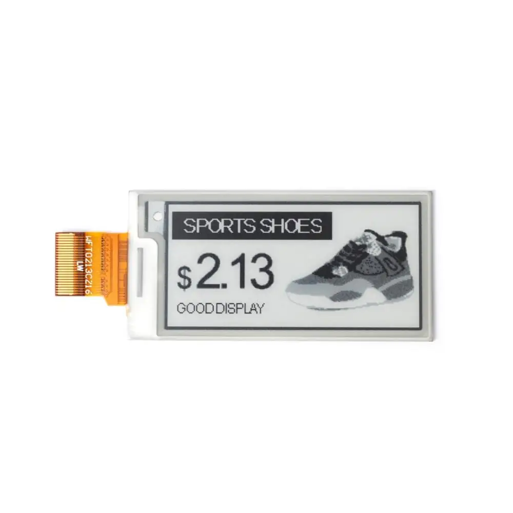 2 13 дюймовый e ink дисплей черный и белый epaper экран 4 grayscale epaper|Промышленные