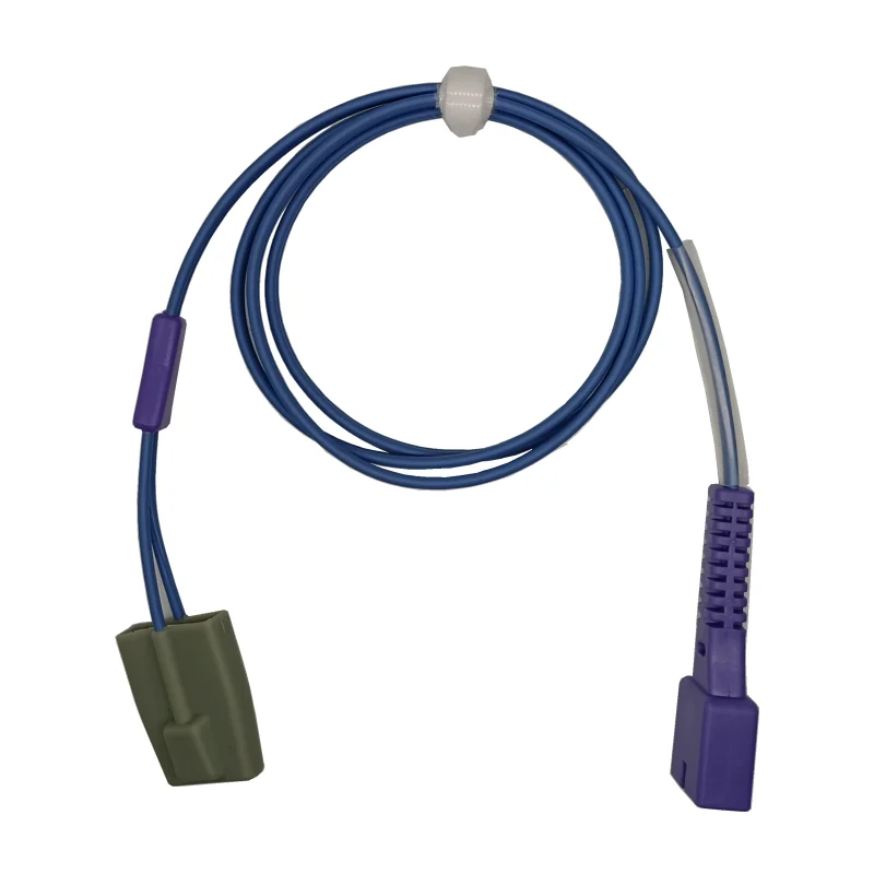 Многоразовый педиатрический силиконовый мягкий Датчик SpO2 с 9 контактами для