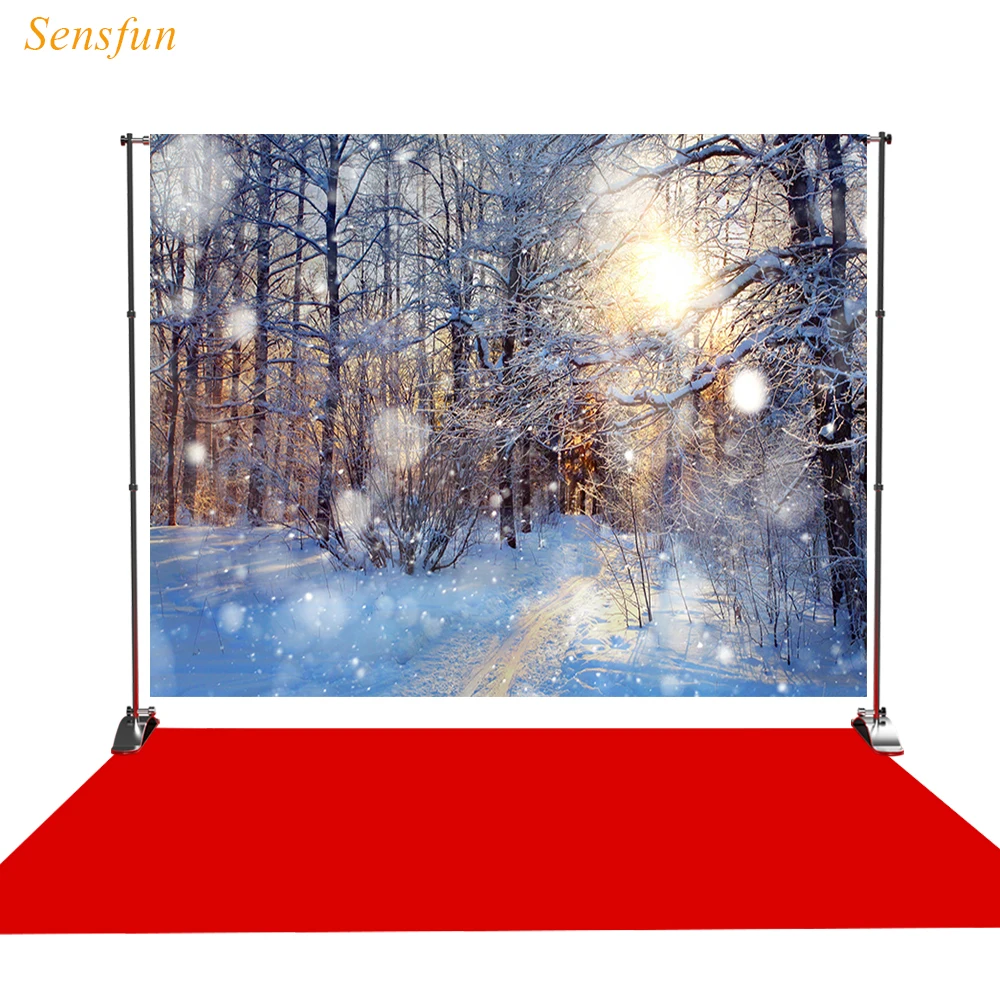 

LEVOO new photo backdrop cedar winter natural scene Christmas background nature photocall photo studio shoot prop