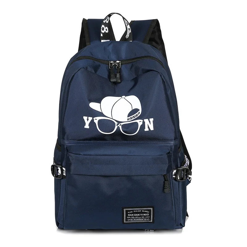 

Backpack Printed Students Fashion Casual 2019 New Style Soft Zipper Computer Pocket Backpack