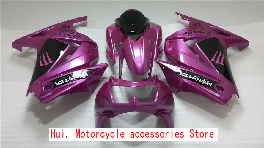 1 Kawasaki обтекатель Ninja EX250R ZX-250 r 2008-2012 год 08 09 От 10 до 12 лет обтекатель - Цвет: 1