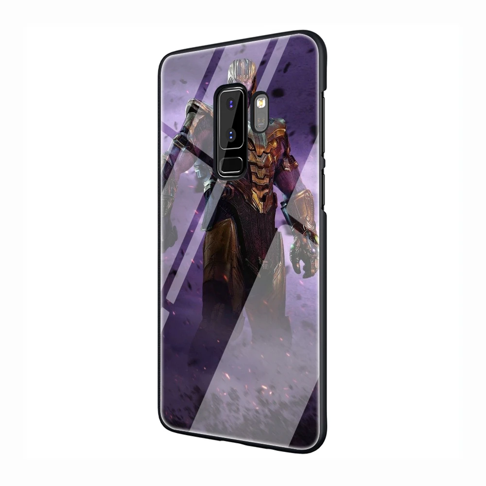 EWAU Мстители танос Marvel закаленное Стекло чехол для телефона для samsung S7 край S8 S9 S10 Note 8, 9, 10, плюс A10 20 30 40 50 60 70 - Цвет: G3
