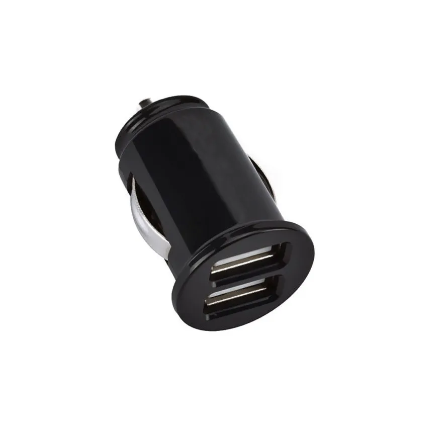 Франшиза 2 порта Переходник USB для зарядки в машине 5,0 V 2.1A Быстрая зарядка для IPhone samsung цифровой камеры многофункциональное Мини Автомобильное зарядное устройство