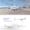 WLtoys XK A120 RC Airplane 2.4GHz 3 Channel 6-Axis Gyro Airbus A380 RC Plane Glider Throwing Wingspan Foam Planes Fixed Wing RTF 3