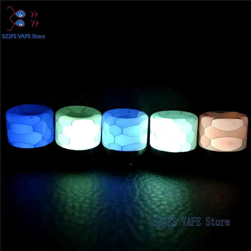 

Drip Tip Wide Hole 810 Luminous Resin Noctilucence Snake Driptip For RTA Tank RDA And Cigarette Vape Nozzle Accessories