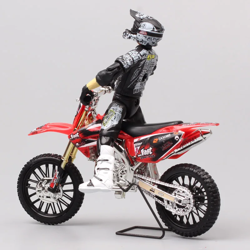 1/18 весы мини металлическая mulisha Jeff OX Kaegola FMX Dirt bike фигурка honda kawasaki мотокросса литая игрушка модель